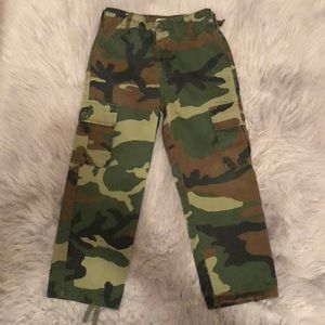 Boys Camo Pants
